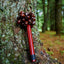 Handmade Pala Cardamom Seed Pod Wooden Handle Shaker