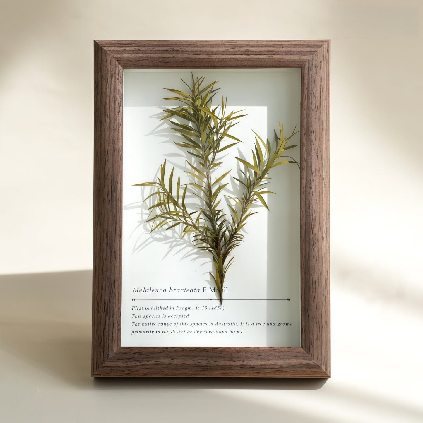 The Landscape Garden - Real Preserved Flower Shadow Box