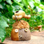 Le Scarecrow en Patchwork - Poupée en Coquille de Noix aux Yeux en Bouton