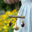 The Rainbow Branch - Natural Wood Mobile Charm