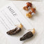 The Forager's Duo: Real Morel & Golden Chanterelle Earrings Set