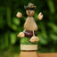 Le Petit Gardien de Noix | Ornement Bobblehead Écologique