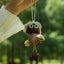El Sprite de Semilla - Encanto de Muñeca Hecho a Mano con Cáscara de Nuez