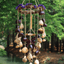 The Floral Harvest Chime - Vine Wreath Mobile with Dried Flowers
