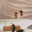 The Forager's Duo: Real Morel & Golden Chanterelle Earrings Set