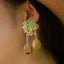 The Spring Blossom - Pastel Flower & Natural Seed Dangle Earrings