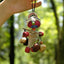The Tribal Nomad - Handcrafted Burlap & Red Wood Doll Charm