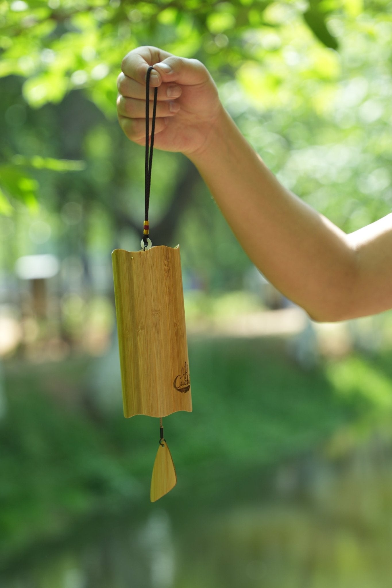 The Zen Bamboo - Handcrafted Natural Bamboo Wind Chime