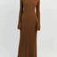 Ribbed Knit Maxi Dress: Elegant Autumn Style