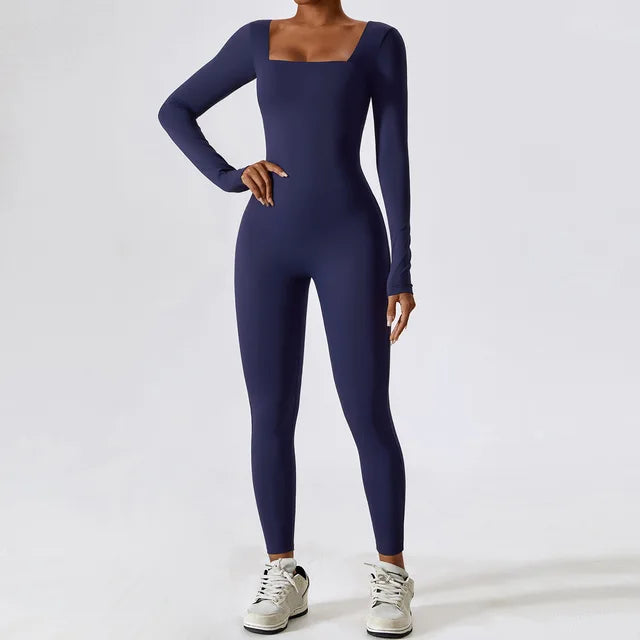 Jumpsuit Deportivo de Manga Larga Premium