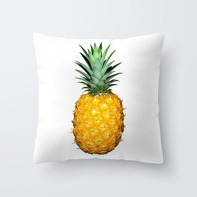 Funda de Cojín Geométrica Amarilla - Decoración Moderna