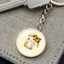 Yellow Sunflower Kitty Keychain