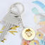 Yellow Sunflower Kitty Keychain