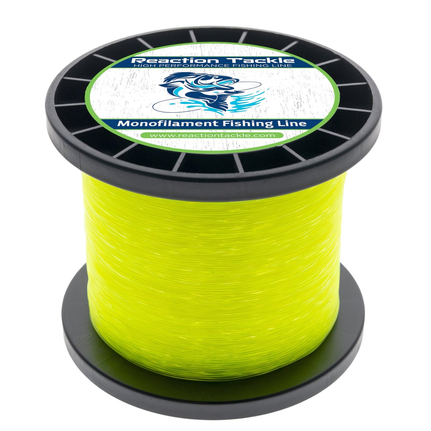 Premium Reaction Tackle Nylon Monofilament Fishing Line - 1 lb Spool