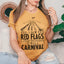 Sassy Red Flags Carnival Tee