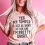 Short Temper, Short Tee: A Playful Statement Top