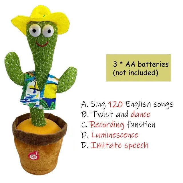 Dancing Cactus Musical Toy