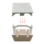 Folding Picnic Basket and Table