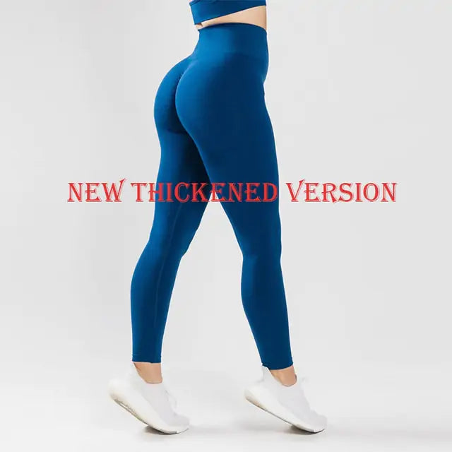 Leggings taille haute à fronces pour femmes