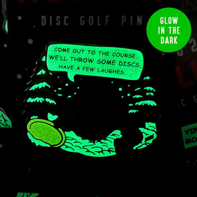 Pin de Disco de Golf Yippee Holiday 2025 - Brilla - Mariposa de Metal