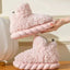 Zapatos de Invierno Acogedores de Pana
