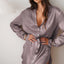Linad Satin Night Dress - Luxurious Comfort & Style