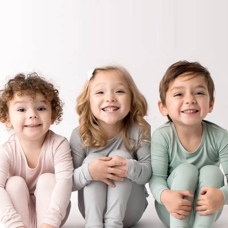 Conjunto de Pijamas para Niños de Fibra de Bambú