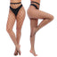 Charmnight Women's High Waist Fishnet Tights - Thigh High Pantyhose