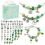Kit de Charms de Joyería Navideña - Set DIY de 112 Piezas