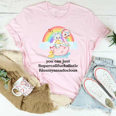 Puedes simplemente usar una camiseta supercalifuckalista