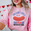 Vous ne pouvez pas épeler saucisse sans USA Sweatshirt