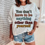 Sweatshirt Vous n'avez pas à être autre chose que vous-même
