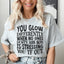 Stress-Free Glow T-Shirt for Confident Women