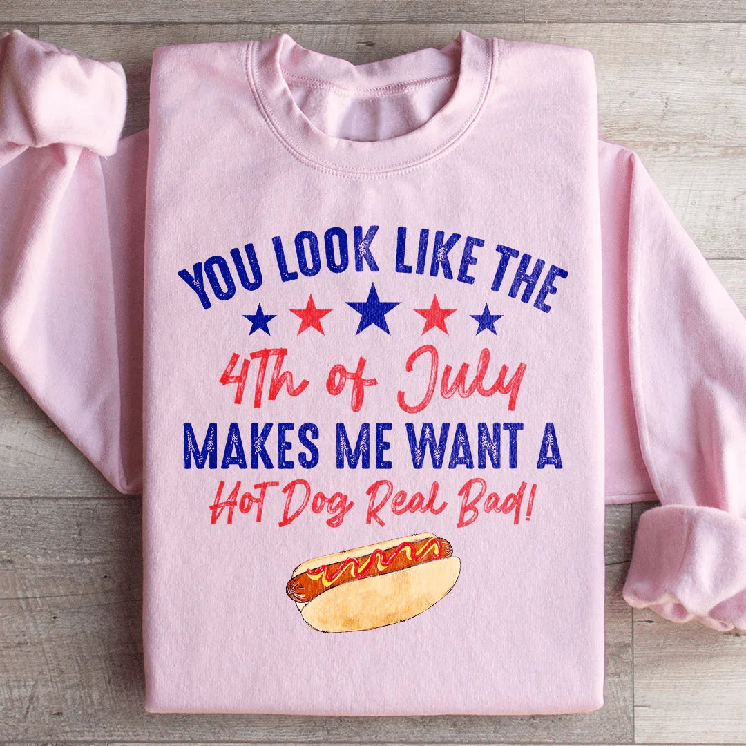 Vous avez l'air du 4 juillet Sweatshirt