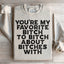 Vous êtes mon sweat-shirt préféré