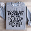 Vous êtes mon sweat-shirt préféré