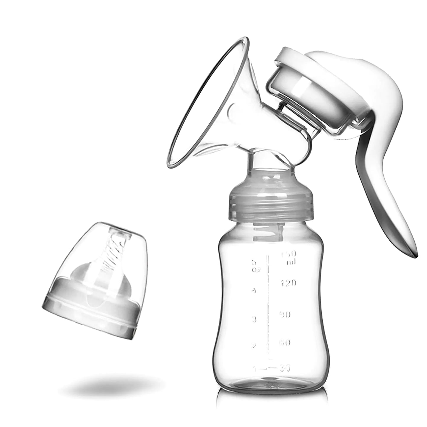 Extractor de Leche Materna de Succión Manual para Alimentación Cómoda