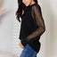 Blouse à manches raglan pour un style sans effort