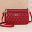 Bolso Cruzado de Cuadro de Diamante Elegante