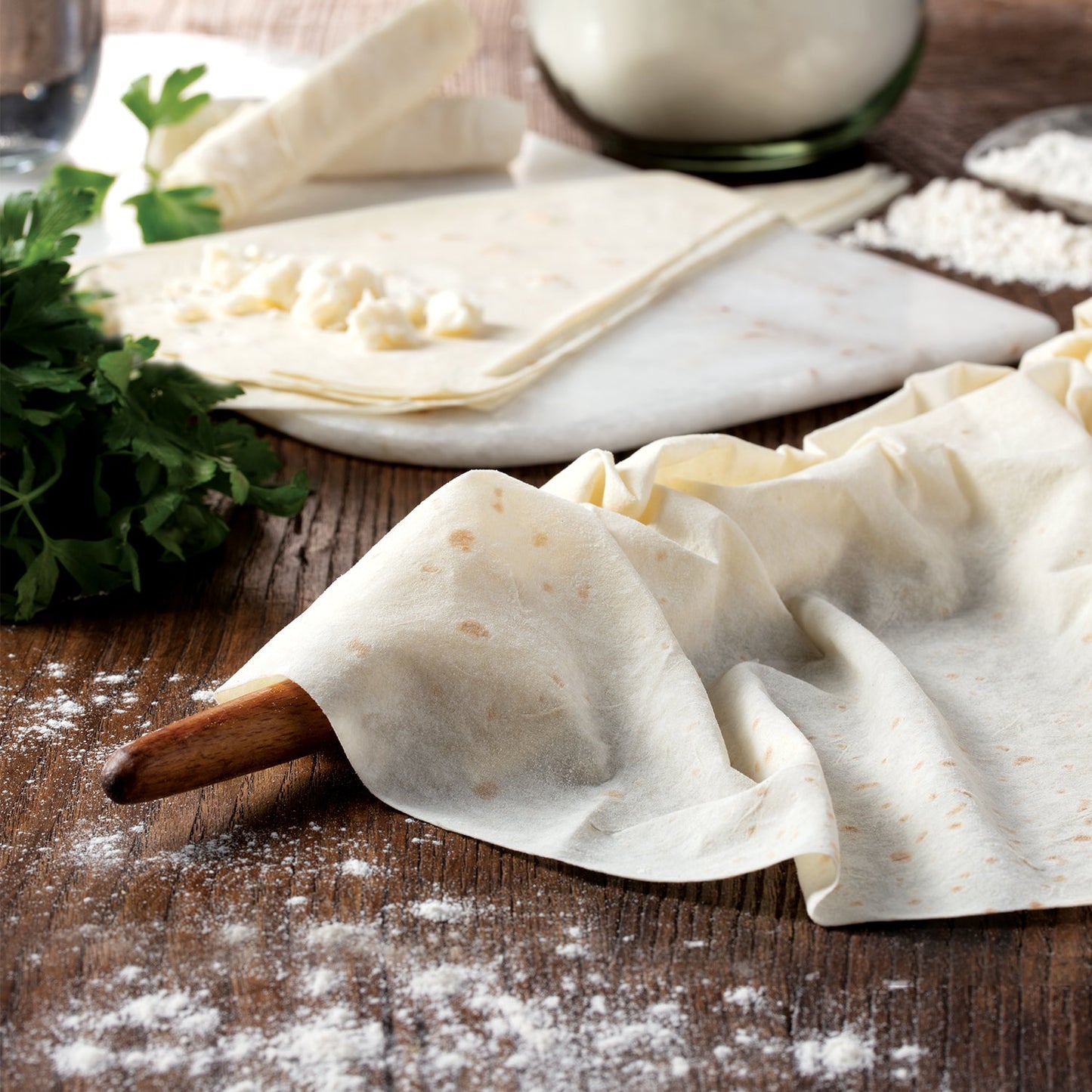 Masa filo – Boreklik Yufka redonda, 4 piezas, 400 g