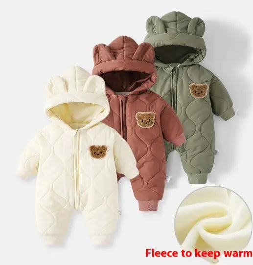 Monosuits de Invierno Premium para Bebés: Comodidad y Estilo