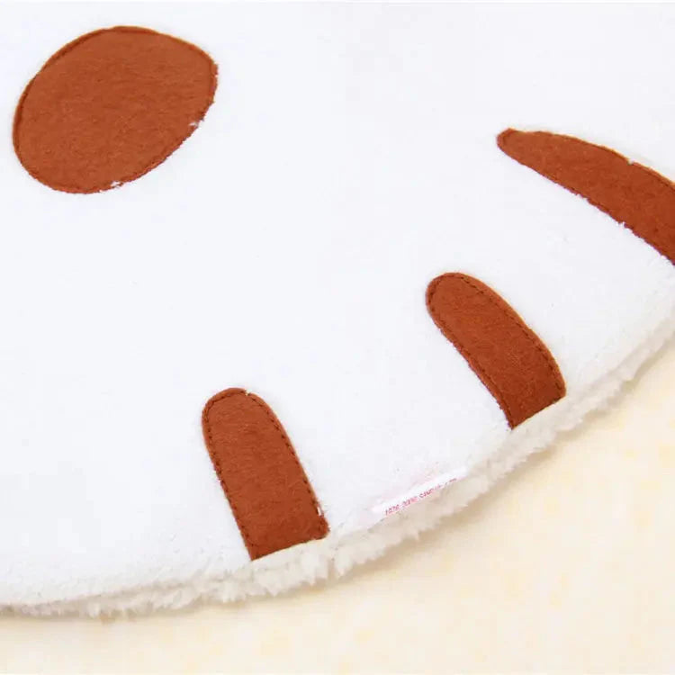 Tapis de sol en fourrure douce pour salon
