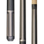Premium Matte Silver Wrapless Rage Billiard Cue Stick - Korvel