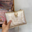 Sac de Soirée en Acrylique Blanc Perle de Luxe pour Femmes