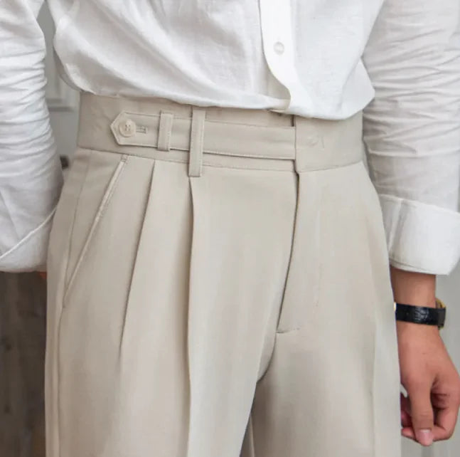 Pantalones de Traje Retro de Moda para un Estilo Sin Esfuerzo