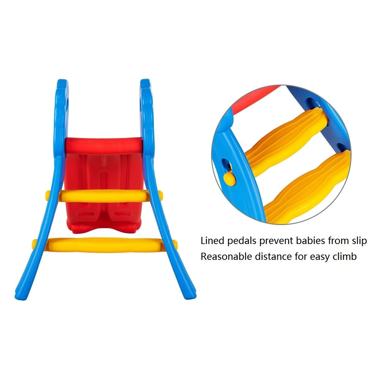 Tobogán Plegable Premium para Interiores y Exteriores para Niños