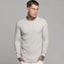Camiseta Deportiva de Manga Larga Ajustada para Hombre
