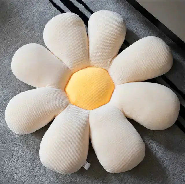 Cojín de Flor de Seis Pétalos