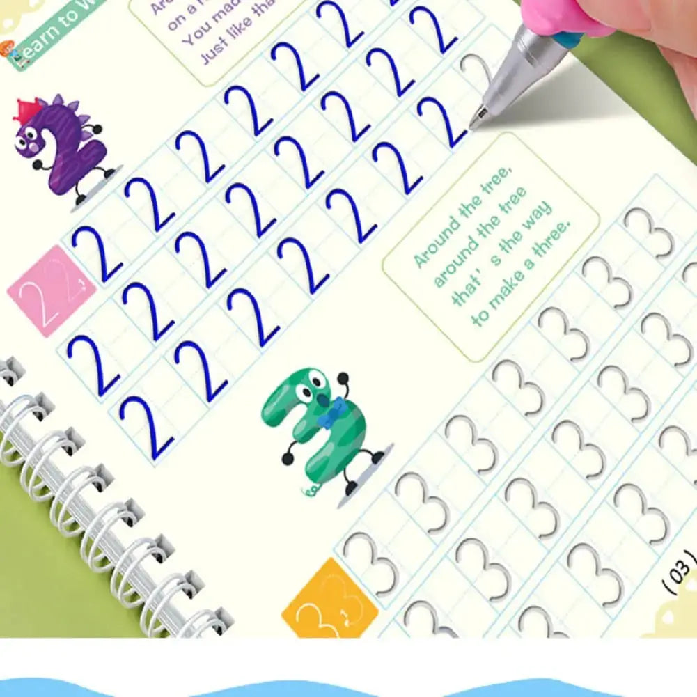 BrightChild™ Cahier Réutilisable pour Enfants