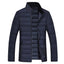 Abrigo de Invierno Premium para Hombre con Acolchado Grueso